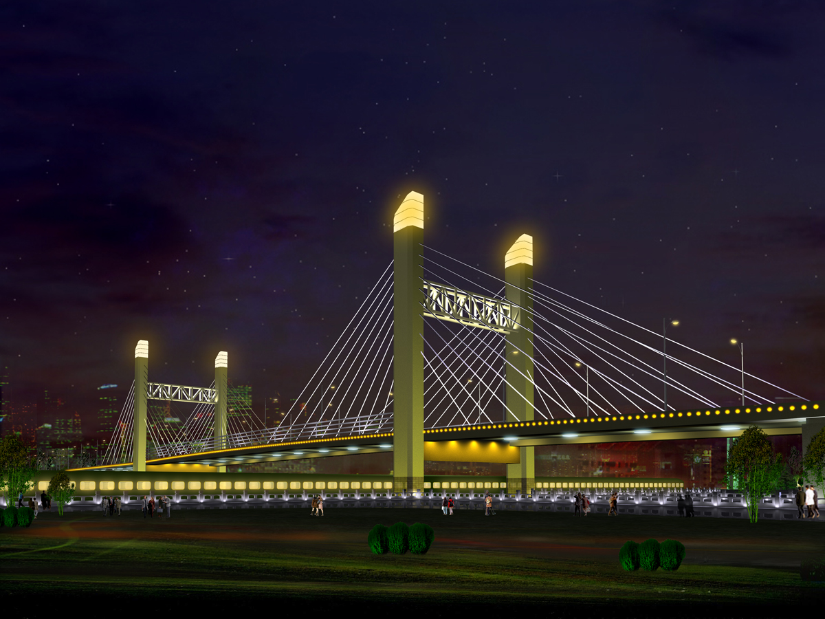 石家庄市仓安路高架桥