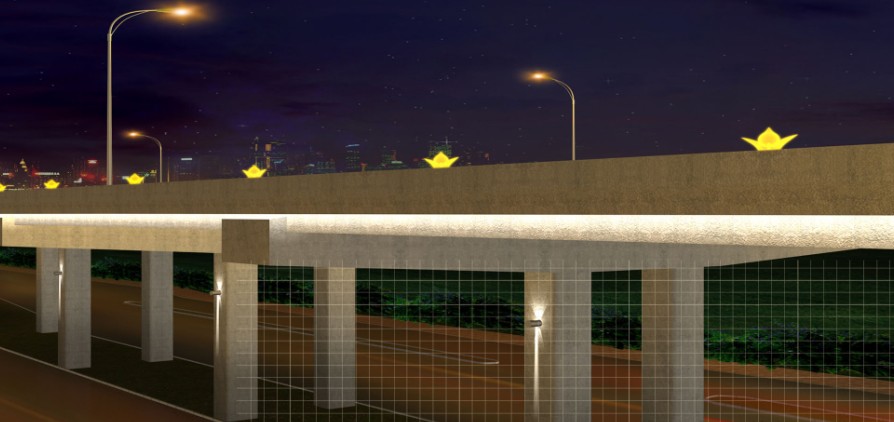 石家庄市和平路高架桥