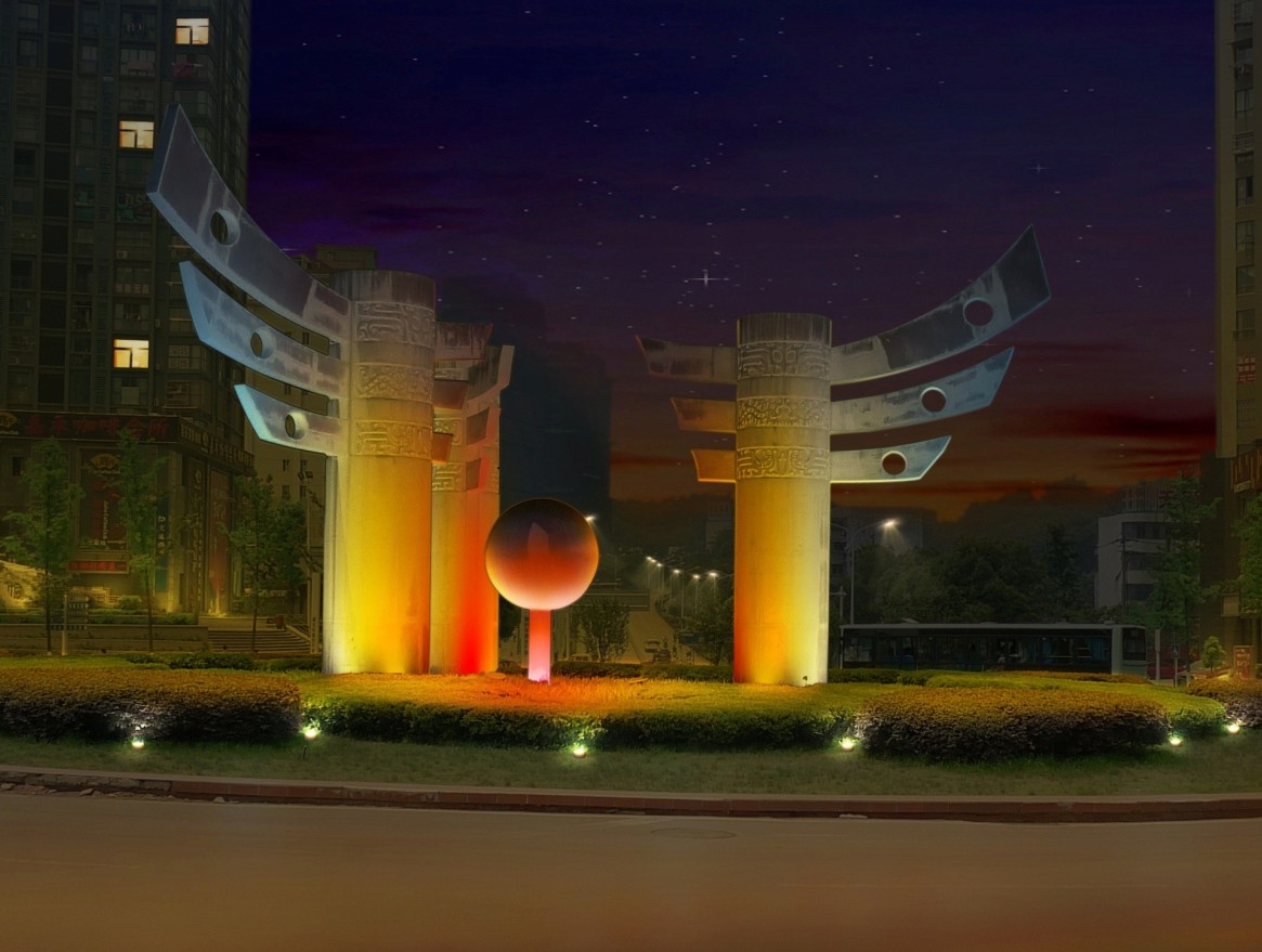 铜陵城市道路景观